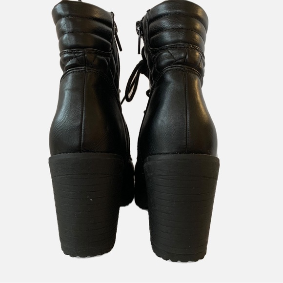 (3 for $20) RAMPAGE Quilted Pleather Boots Sz 6.5 - Picture 5 of 8